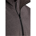 Mid Grey - Side - Trespass Mens Wetherill Fleece Top