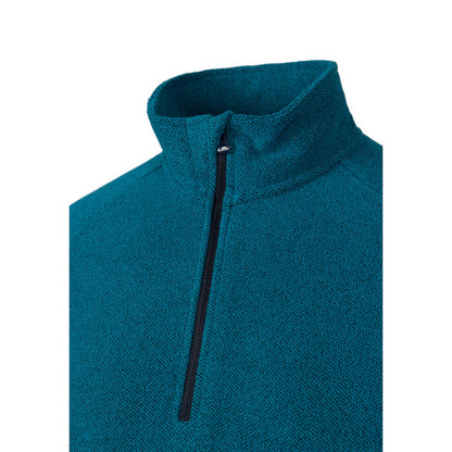 Bondi Blue - Side - Trespass Mens Wetherill Fleece Top