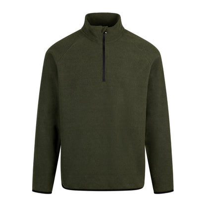 Dark Vine - Front - Trespass Mens Wetherill Fleece Top
