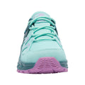 Teal - Front - Trespass Childrens-Kids Lorella Waterproof Trainers