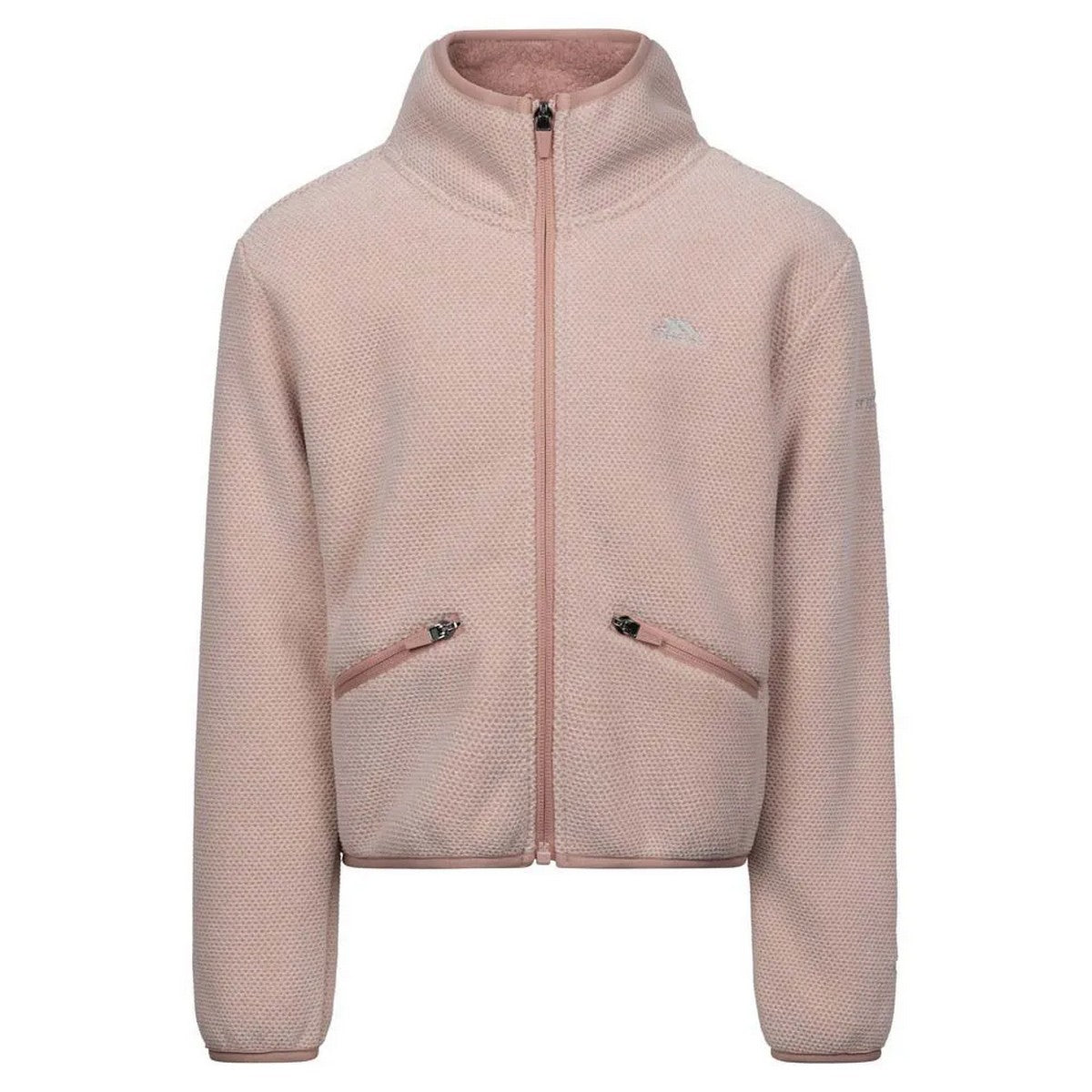 Mid Rose - Front - Trespass Unisex Adult Tryllis Fleece Jacket