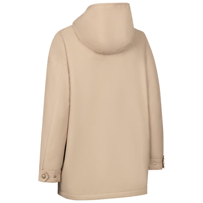 Light Sand - Back - Trespass Womens-Ladies Sasser Waterproof Jacket