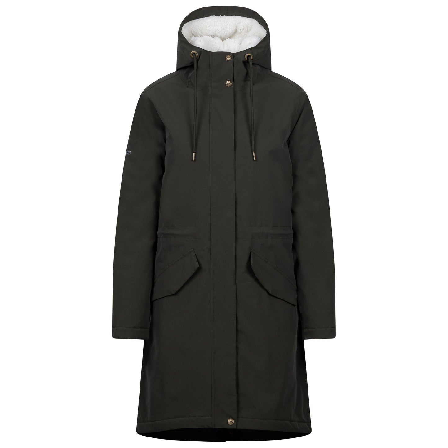 Dark Vine - Front - Trespass Womens-Ladies Vailsom Waterproof Jacket