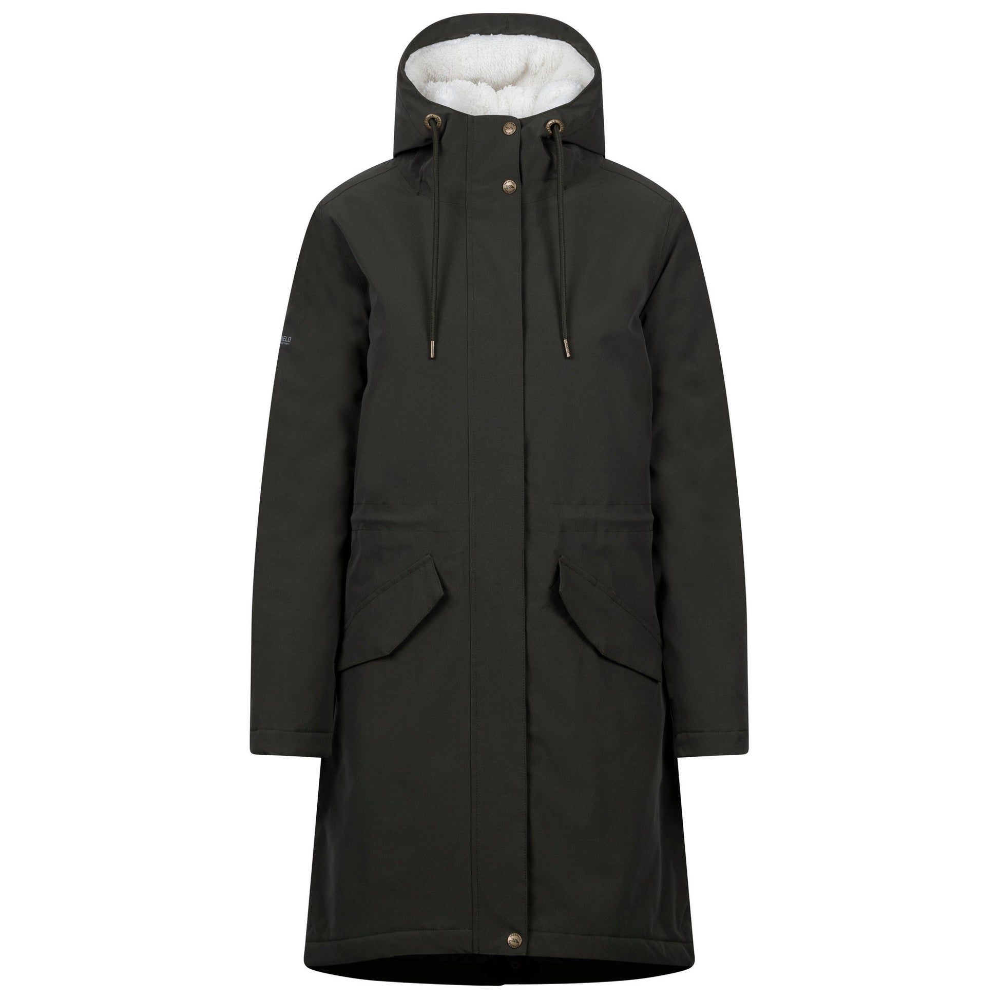 Dark Vine - Front - Trespass Womens-Ladies Vailsom Waterproof Jacket