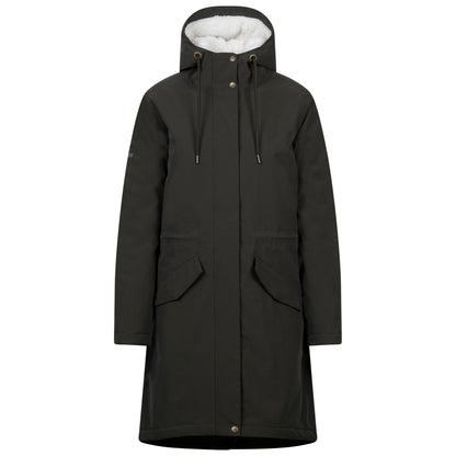 Dark Vine - Front - Trespass Womens-Ladies Vailsom Waterproof Jacket