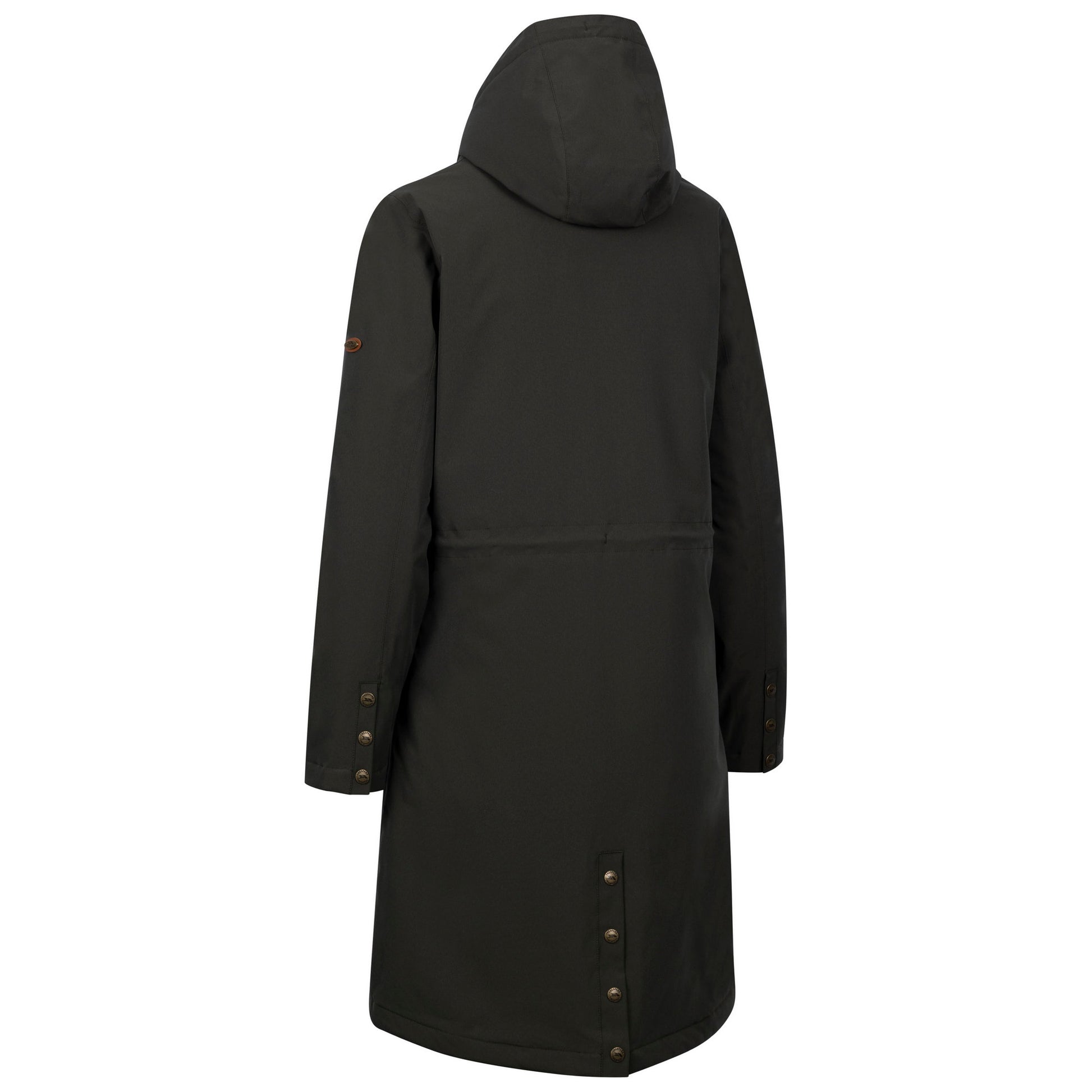 Dark Vine - Back - Trespass Womens-Ladies Vailsom Waterproof Jacket