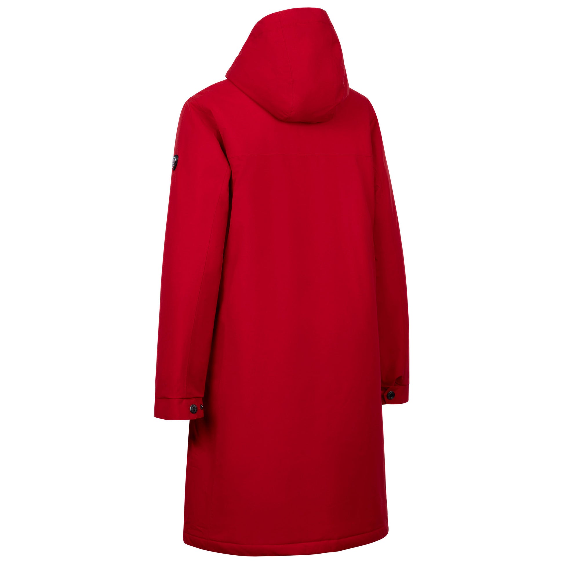 Red - Back - Trespass Womens-Ladies Claudel Waterproof Jacket