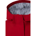 Red - Side - Trespass Womens-Ladies Claudel Waterproof Jacket