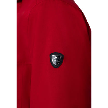 Red - Lifestyle - Trespass Womens-Ladies Claudel Waterproof Jacket