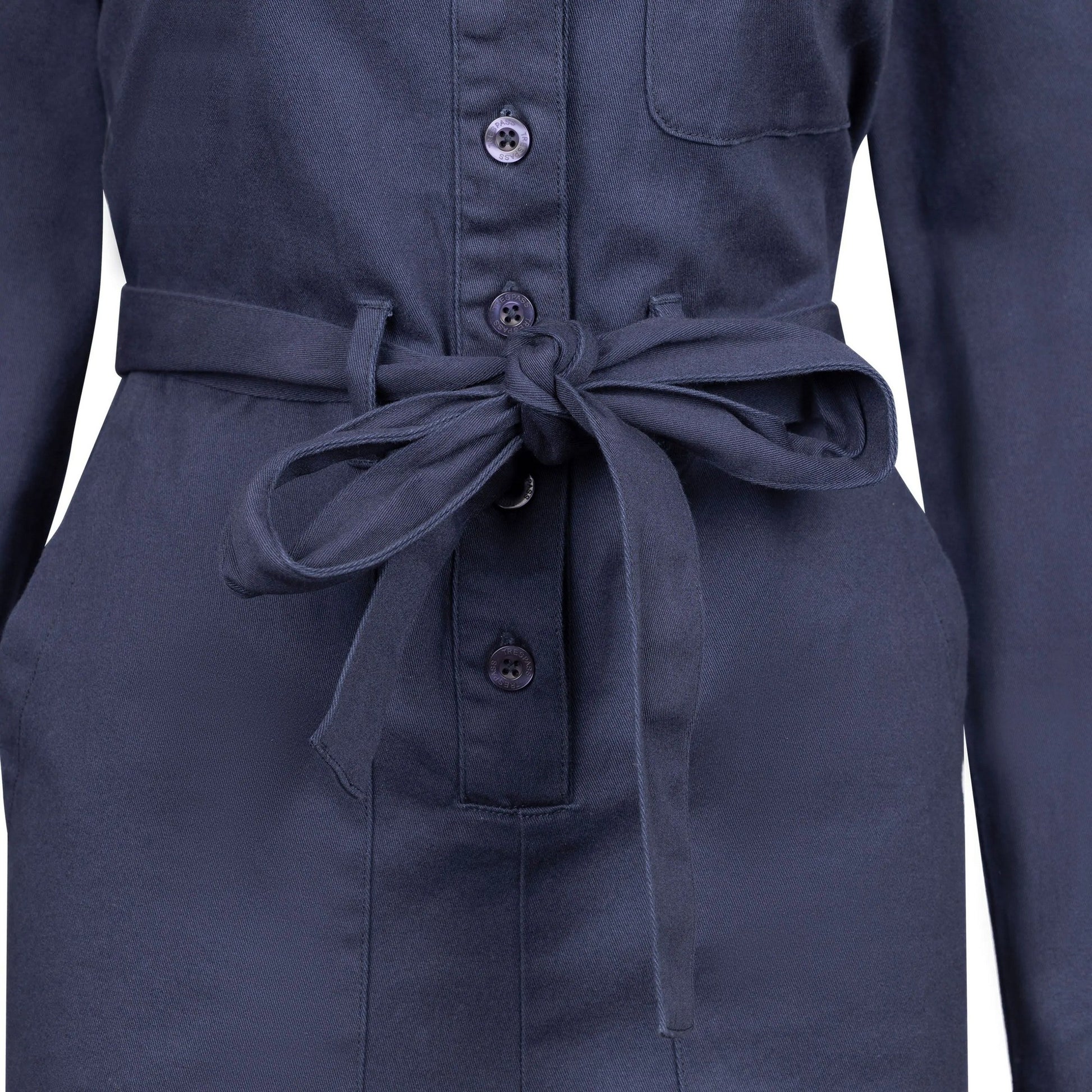 Navy - Lifestyle - Trespass Womens-Ladies Mira Jumpsuit