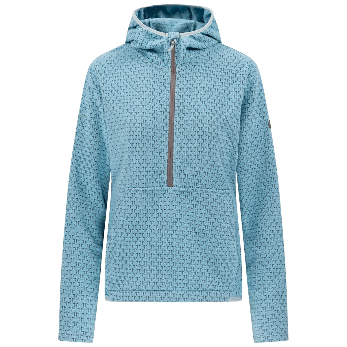 Blue Jade - Front - Trespass Womens-Ladies Metraya Hoodie