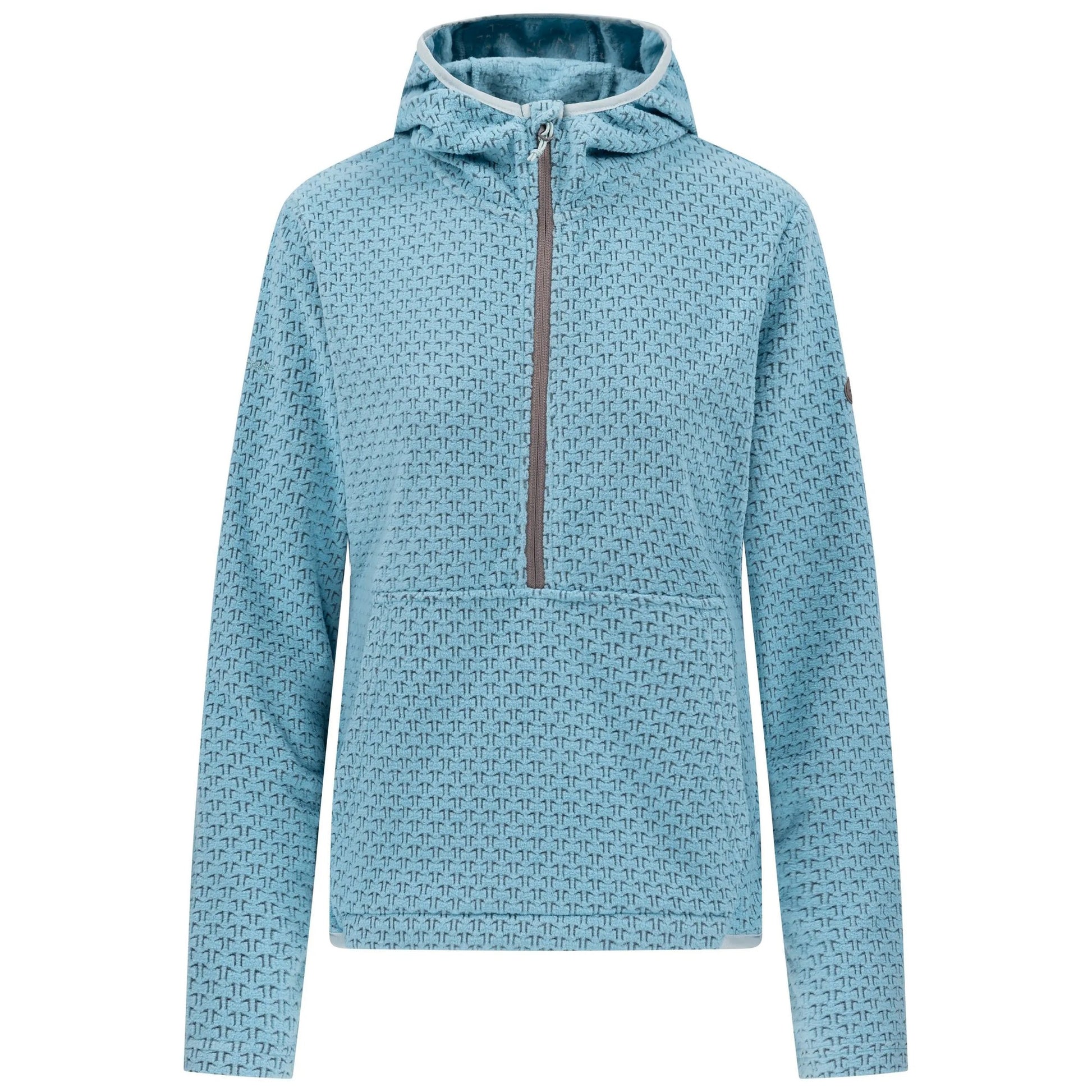 Blue Jade - Front - Trespass Womens-Ladies Metraya Hoodie