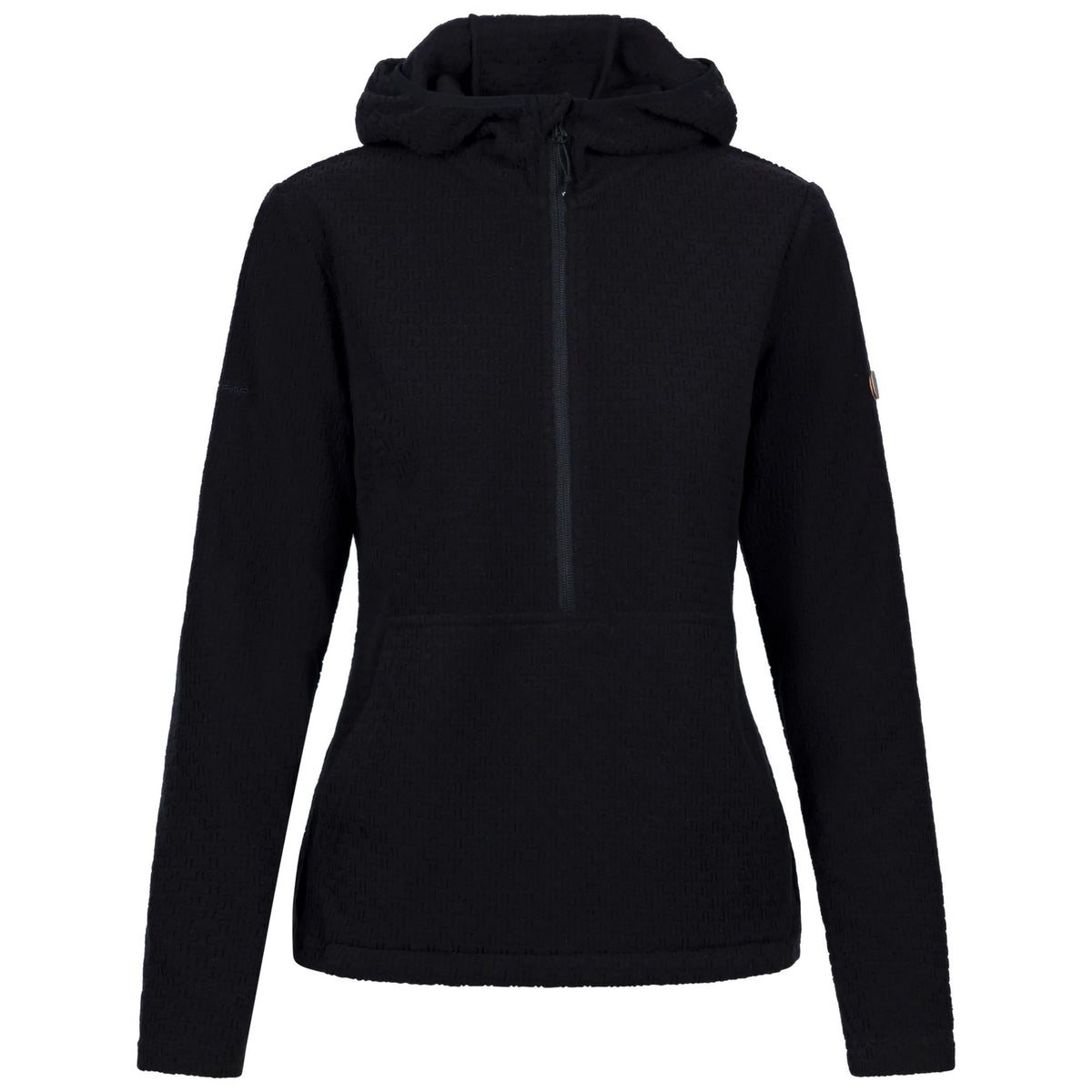 Black - Front - Trespass Womens-Ladies Metraya Hoodie