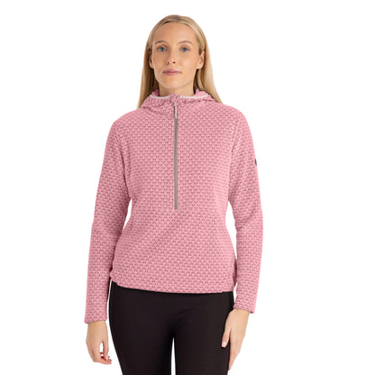 Pink Haze - Side - Trespass Womens-Ladies Metraya Hoodie