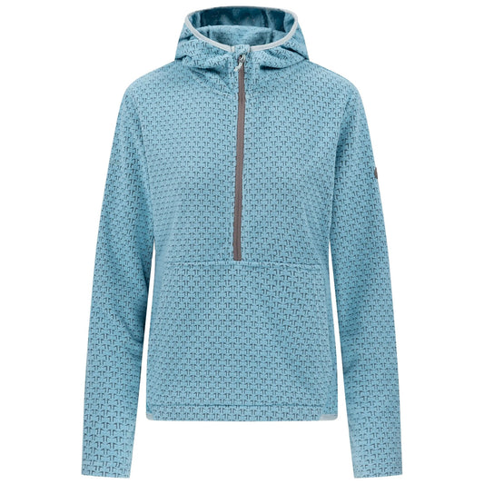 Blue Jade - Front - Trespass Womens-Ladies Metraya Hoodie