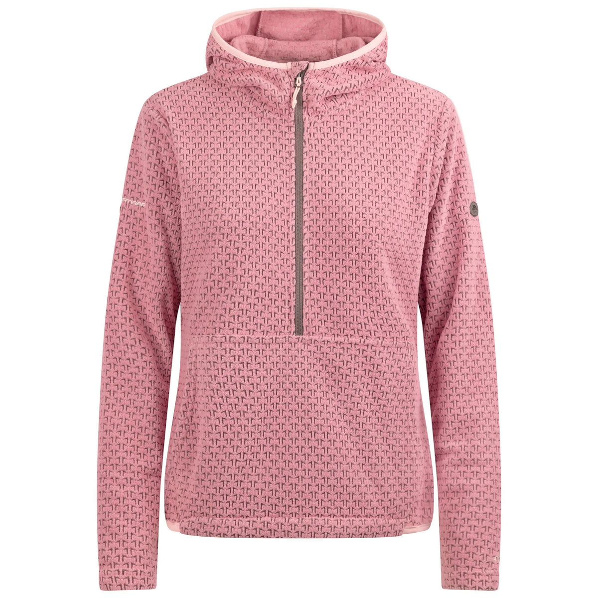 Pink Haze - Front - Trespass Womens-Ladies Metraya Hoodie