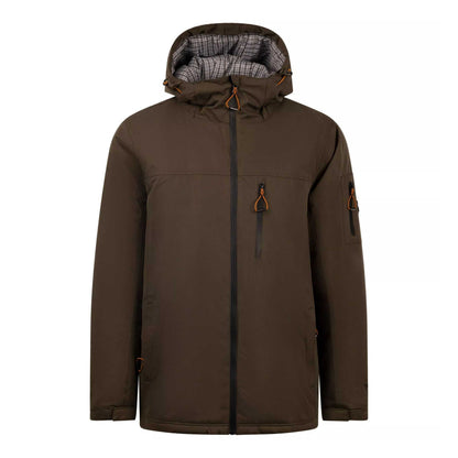 Dark Vine - Front - Trespass Mens Kirkbost Jacket
