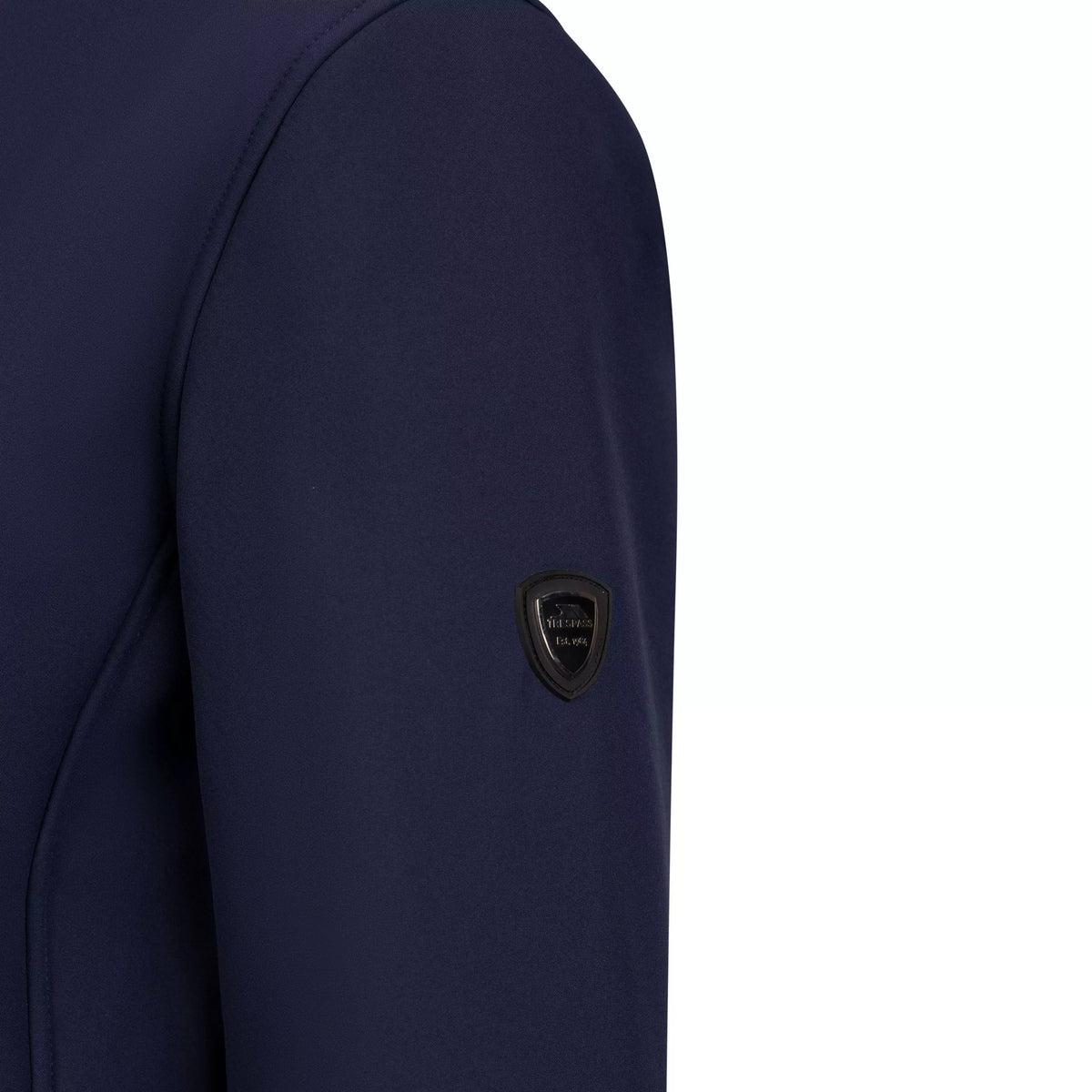 Navy - Pack Shot - Trespass Womens-Ladies Sine Soft Shell Jacket