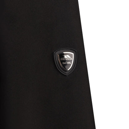 Black - Pack Shot - Trespass Womens-Ladies Sine Soft Shell Jacket
