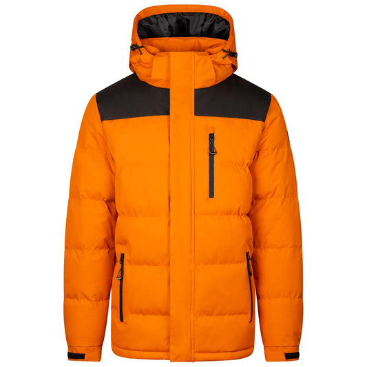 Spice Orange - Front - Trespass Mens Ahmor Padded Jacket