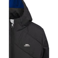 Black - Lifestyle - Trespass Boys Ryssa Logo Jacket