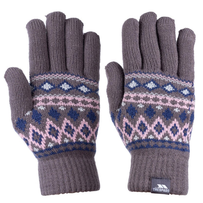 Grey - Lifestyle - Trespass Unisex Adult Shawny Gloves