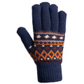 Navy - Front - Trespass Unisex Adult Shawny Gloves