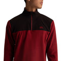 Merlot - Side - Trespass Mens Curtiston AT100 Fleece Top