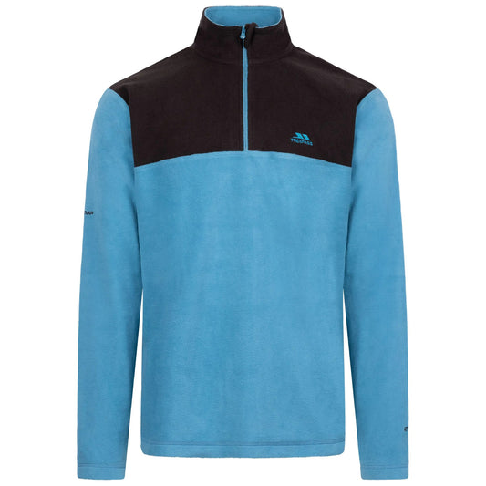 Bondi Blue - Front - Trespass Mens Curtiston AT100 Fleece Top