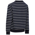 Navy - Back - Trespass Boys Broadleaf Contrast Striped Long-Sleeved Top