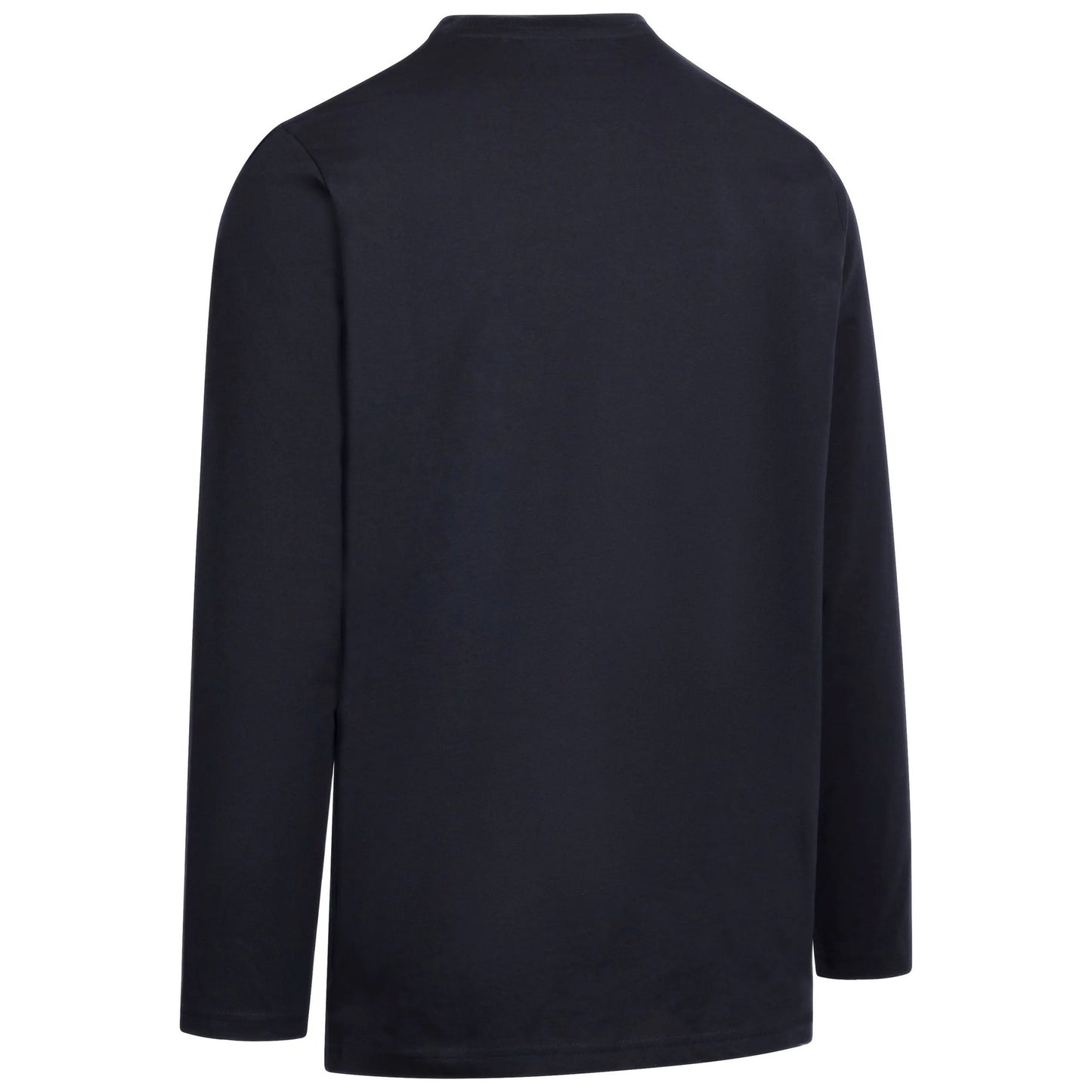 Black - Back - Trespass Mens Zeplin Long-Sleeved Casual T-Shirt