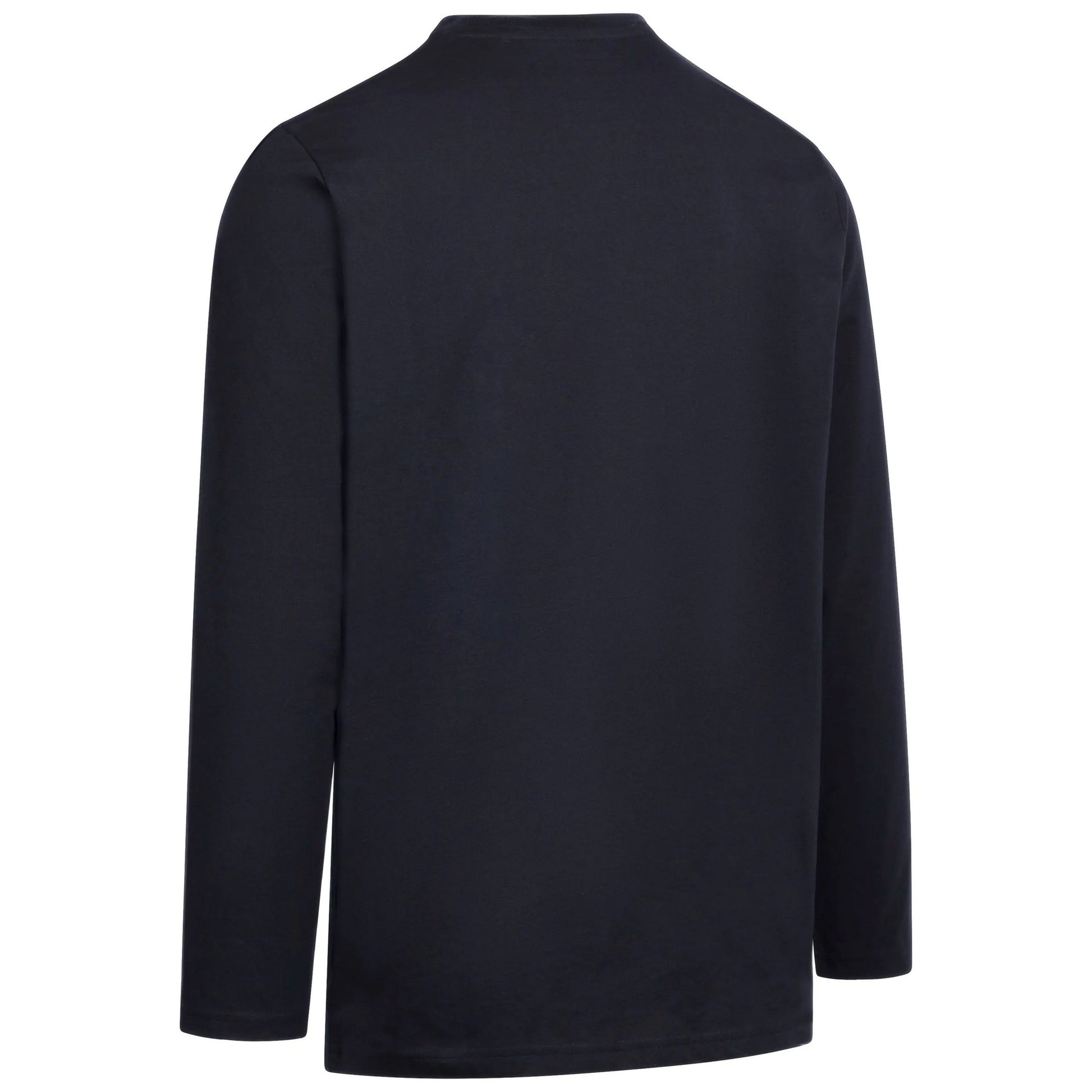 Black - Back - Trespass Mens Zeplin Long-Sleeved Casual T-Shirt