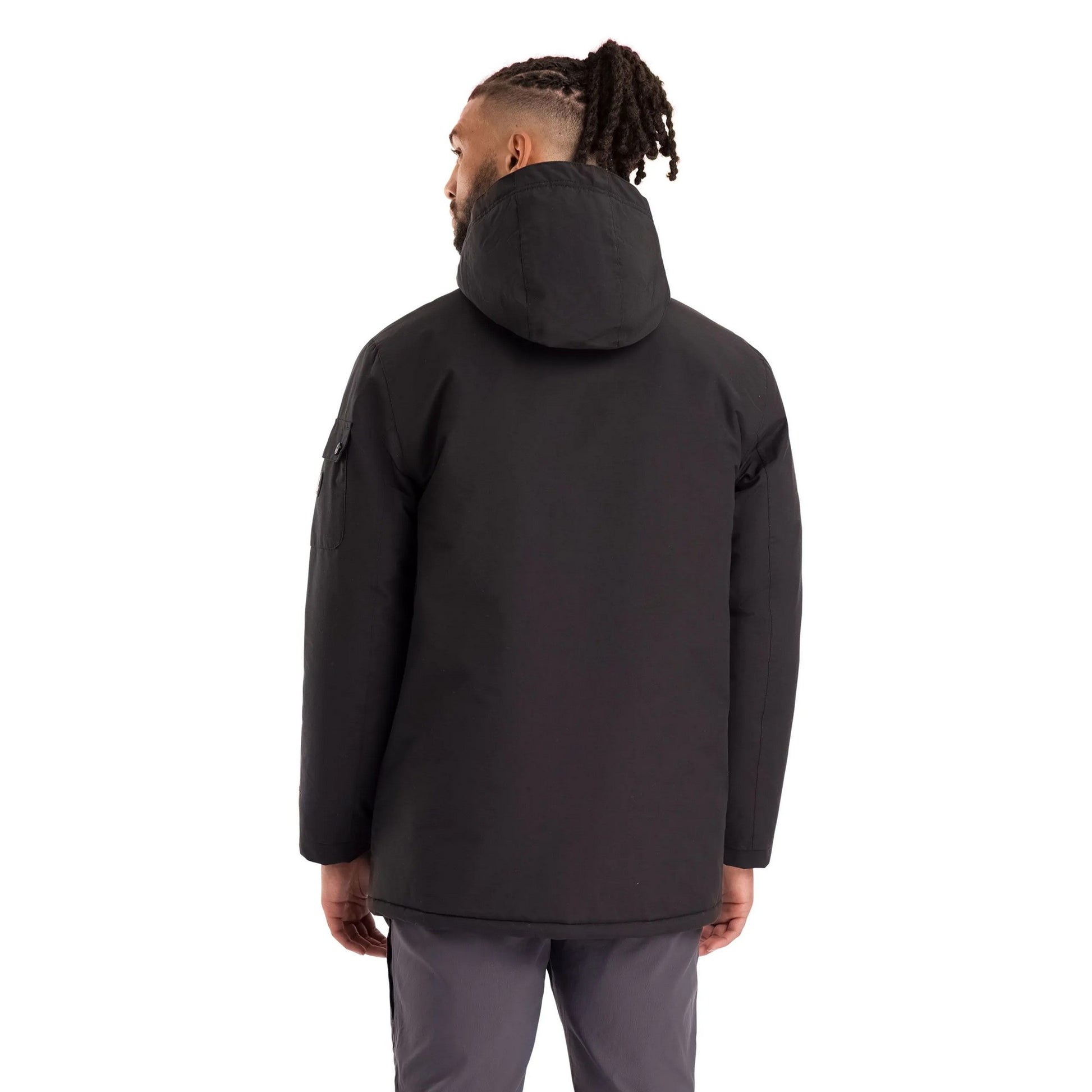 Black - Lifestyle - Trespass Mens Stewart Waterproof Jacket