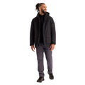 Black - Pack Shot - Trespass Mens Stewart Waterproof Jacket