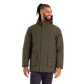 Dark Vine - Side - Trespass Mens Stewart Waterproof Jacket