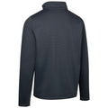 Dark Flint Marl - Back - Trespass Mens Fulbrook AT200 Quarter Zip Fleece Top