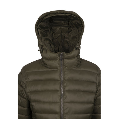 Dark Vine - Side - Trespass Womens-Ladies Dorothea Padded Jacket