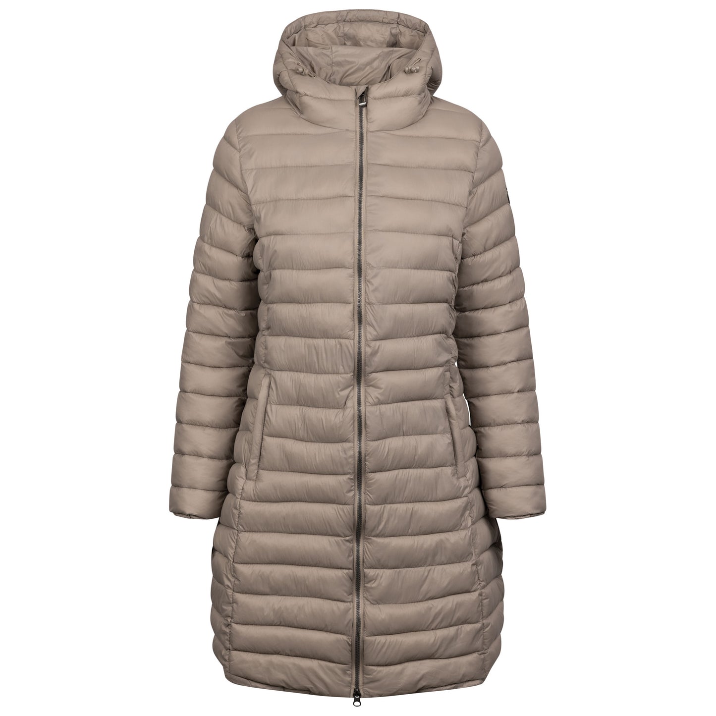 Sand - Front - Trespass Womens-Ladies Dorothea Padded Jacket