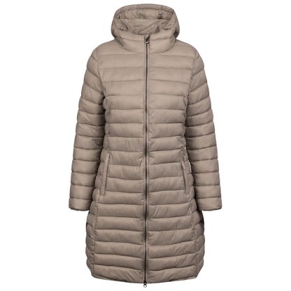 Sand - Front - Trespass Womens-Ladies Dorothea Padded Jacket