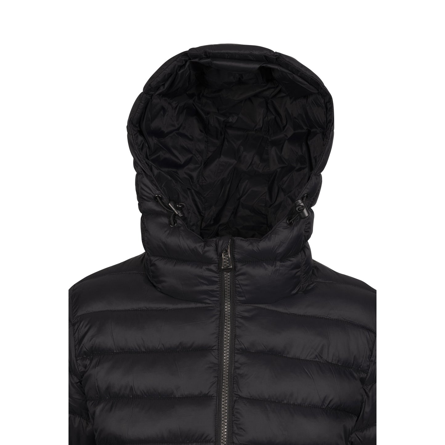 Black - Side - Trespass Womens-Ladies Dorothea Padded Jacket