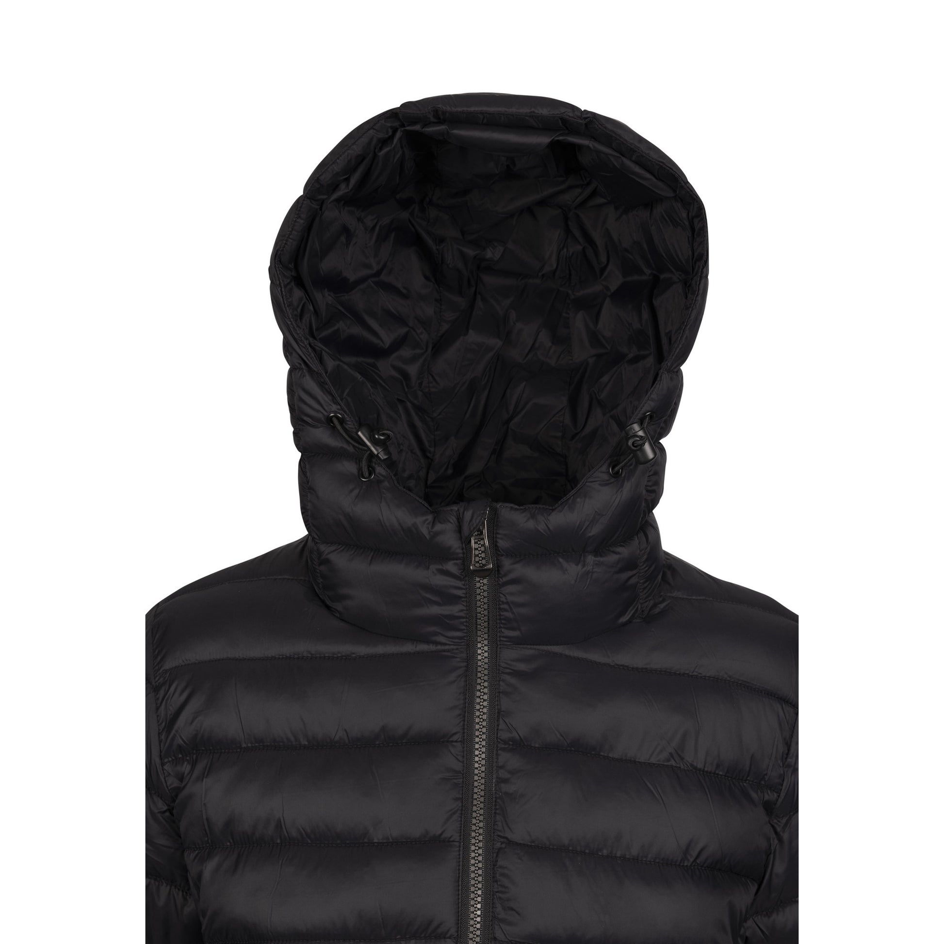 Black - Side - Trespass Womens-Ladies Dorothea Padded Jacket