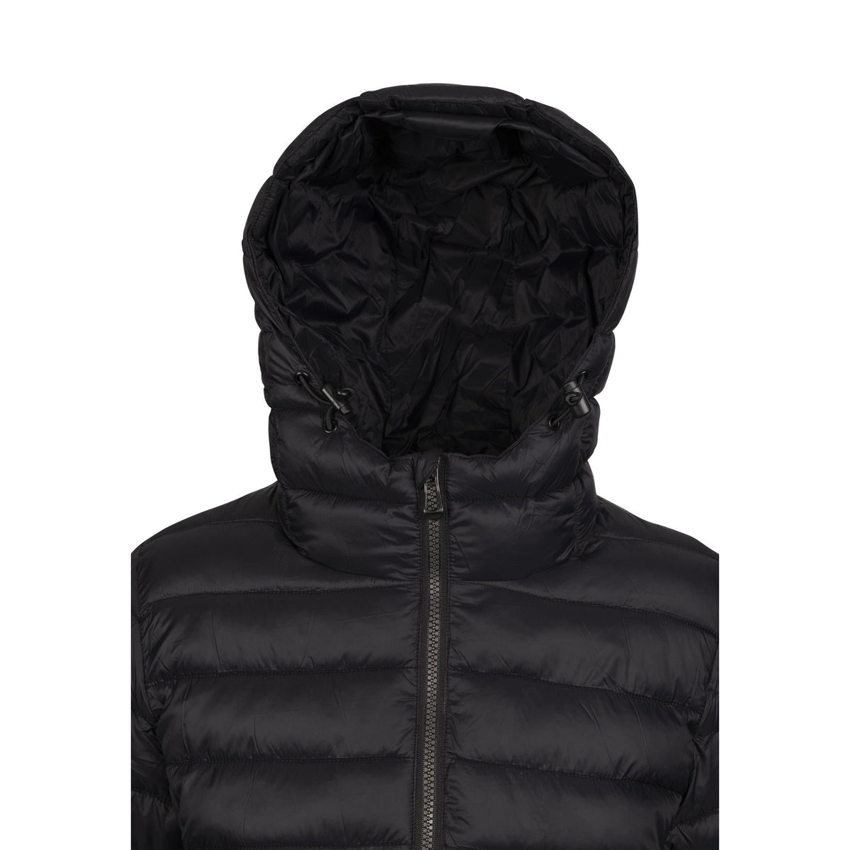 Black - Side - Trespass Womens-Ladies Dorothea Padded Jacket
