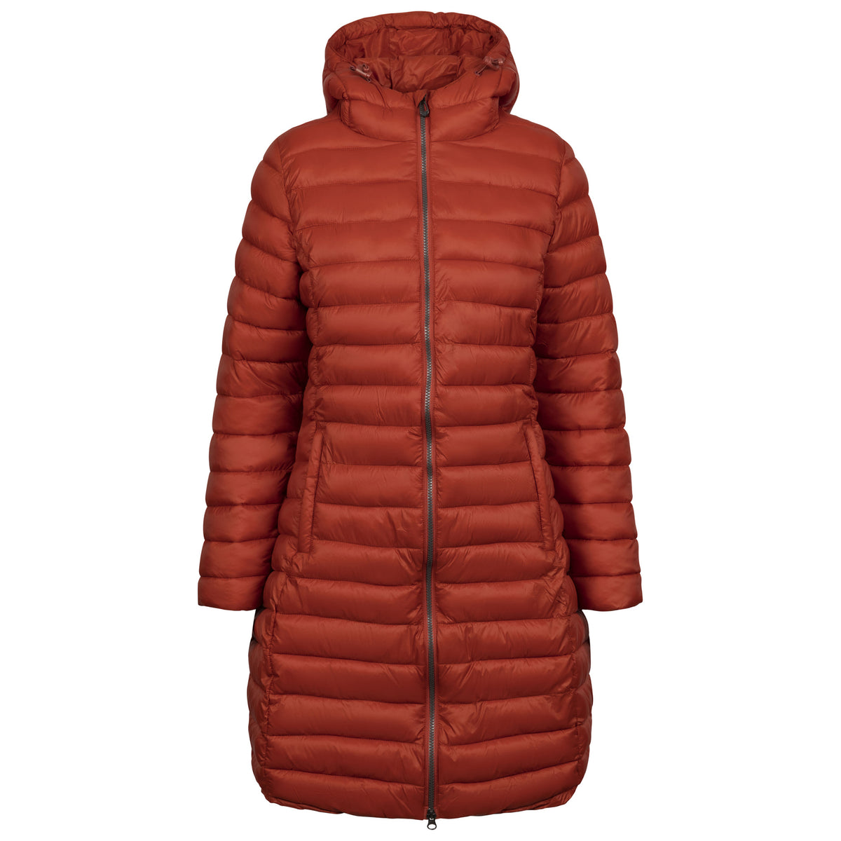 Burnt Sienna - Front - Trespass Womens-Ladies Dorothea Padded Jacket