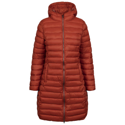 Burnt Sienna - Front - Trespass Womens-Ladies Dorothea Padded Jacket