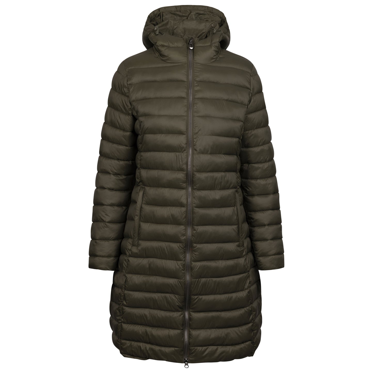 Dark Vine - Front - Trespass Womens-Ladies Dorothea Padded Jacket