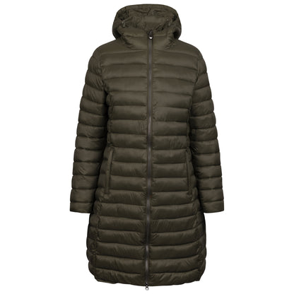 Dark Vine - Front - Trespass Womens-Ladies Dorothea Padded Jacket