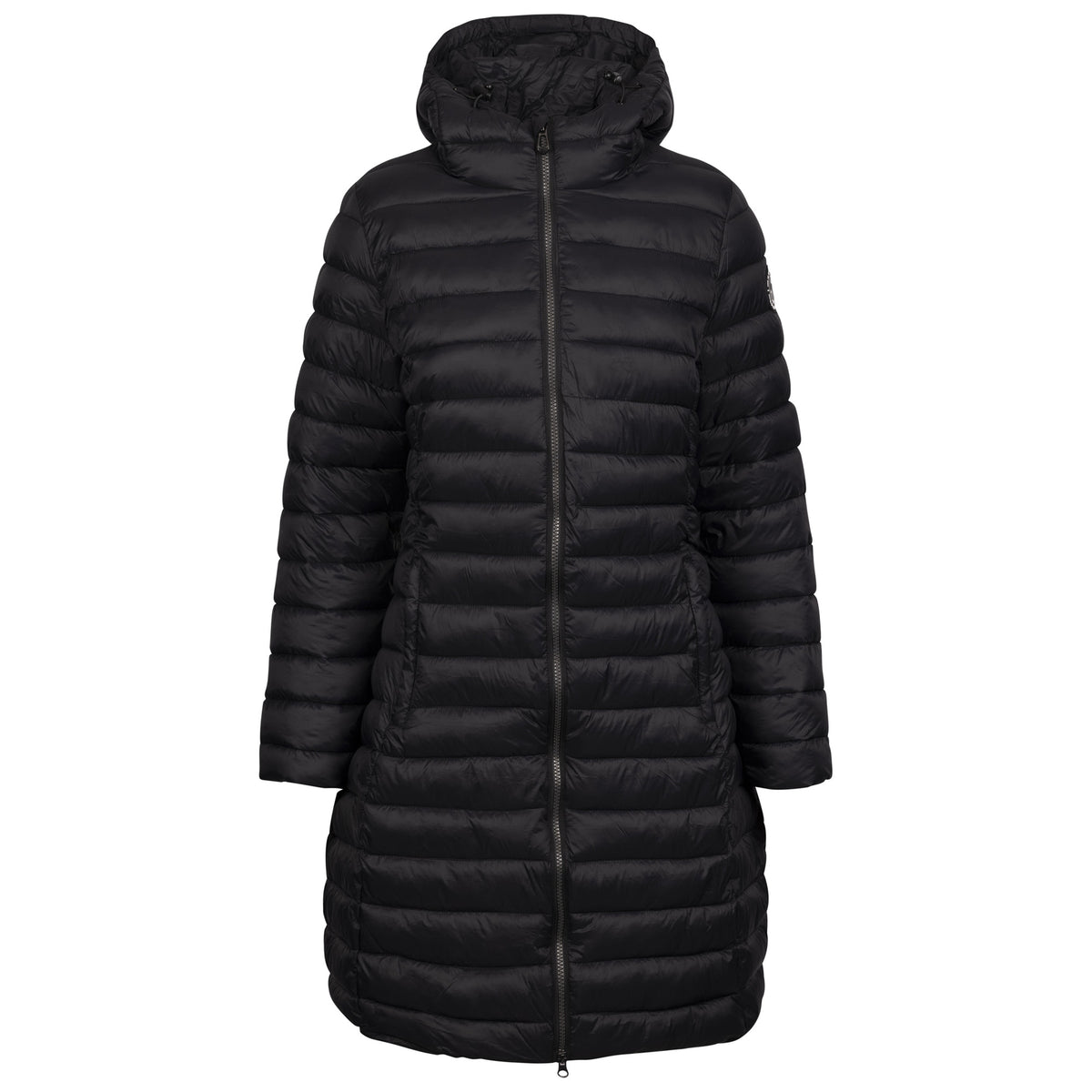 Black - Front - Trespass Womens-Ladies Dorothea Padded Jacket