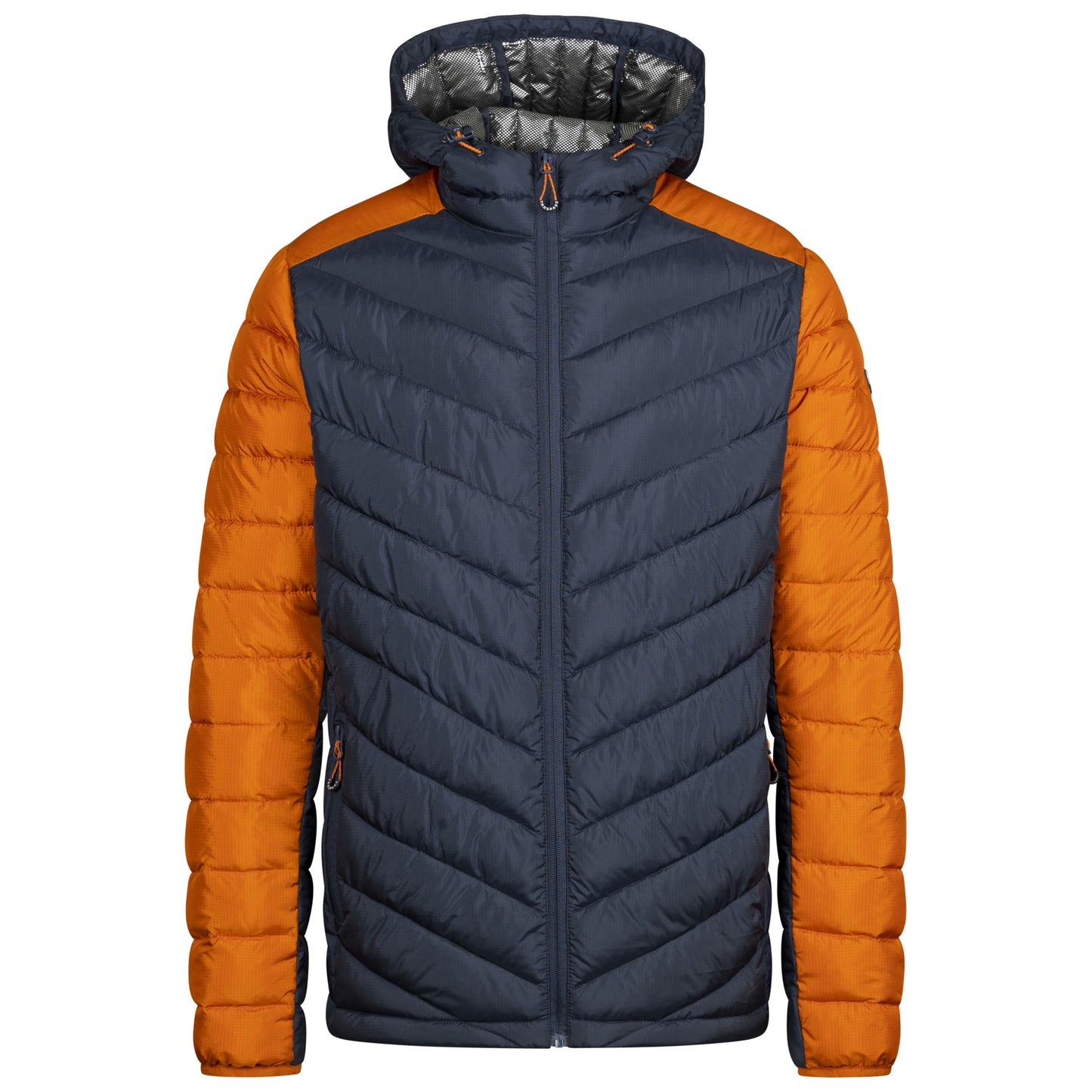Dark Flint - Front - Trespass Mens Eriska Padded Jacket