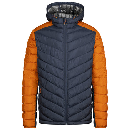 Dark Flint - Front - Trespass Mens Eriska Padded Jacket