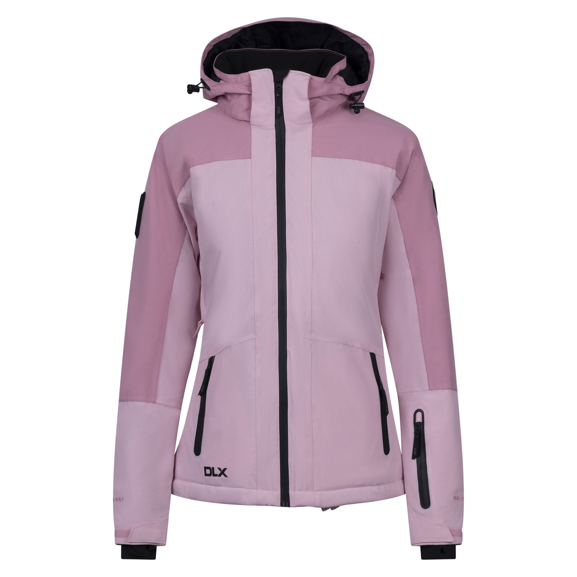 Carnation - Front - Trespass Womens-Ladies Erika DLX Ski Jacket
